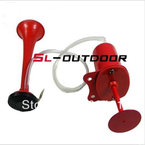 Whole Sale 50pcs/lot Bicycle air horn siren 200db Super Loud Sound Bike bell loud speaker Manual pull Horn FreeShipment