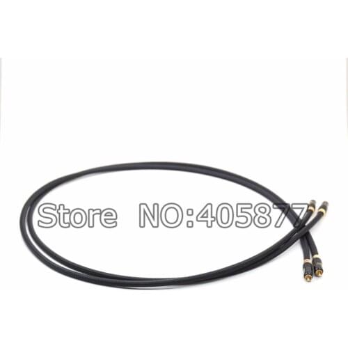 High quality Silver Plated interconnect cable with WBT-0144 RCA plug connector