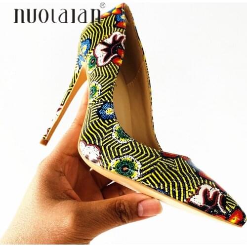 2019 New Brand Sexy Women Pumps Stiletto High Heels Pointed Toe High Heel Party Dress Shoes Woman Size 35-42 zapatos mujer