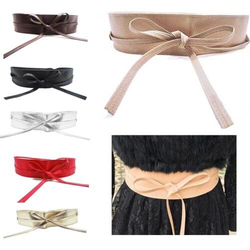 Women Lady Fashion Adjustable Metal Waistband Waist Belt Double/Single Buckle F05