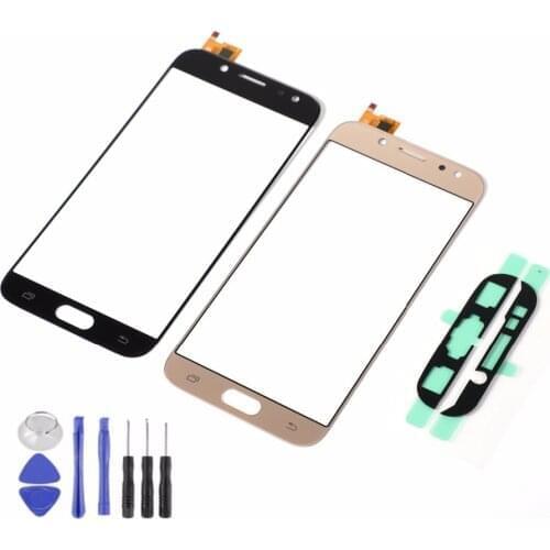 10pcs For Samsung Galaxy J7 2017 J7 Pro J730 J730F LCD Display Front Glass Touch Screen Sensor+Adhesive+Tools(J730 All versions)