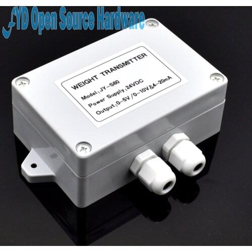 1set 0-5V0-10V4-20MA Weighing voltage and current converter transmitter weighing amplifier weighing sensor