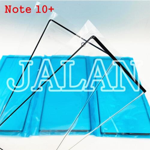 Original Repainted Glass For Samsung Note10 Plus Broken LCD Front Outer Glass Panel Replacement Laminating Oca No Bubble Return