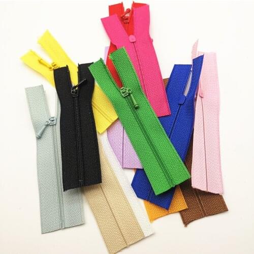 10pcs 7cm Mini Open End Doll Clothing Zipper for DIY Handmade Sewing Doll Clothes Scrapbooking Garment Applique Accessories