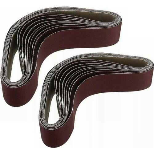 20Pack 686X50mm Sanding Belts Aluminium Oxide Sander Sanding Belts, 800 Grit & 600 Grit