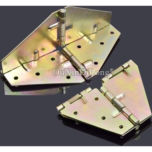 Brand New 4PCS Table Leaf Hinges Flip Flop Folding Hinge Furniture Butterfly Hinges