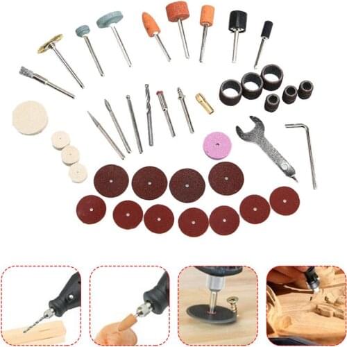 40pcs Engraving Electric Rotary Tool Accessory Set Grinder Head For Dremel Sanding Grinding Polishing Cutting Bit Multi-Tool