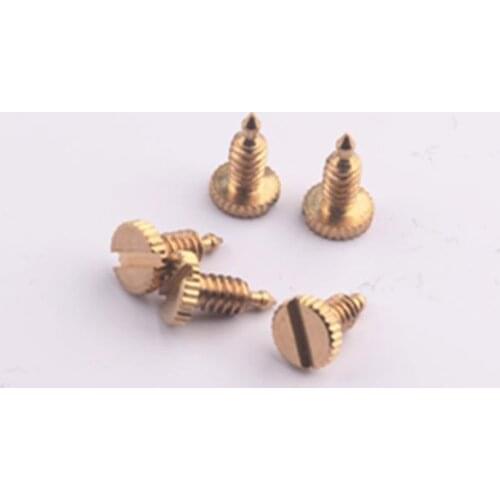 6pcs Replacement Flint Spring Movement Screws For Repair ZP Kerosene Oil Grind Wheel Lighter Flint Spring Inner Works Part