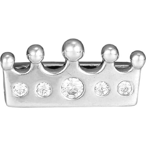 Charms 925 Silver Original Fit Pandora Reflexions Bracelets Sterling Silver Crown Clip Charm DIY Beads for Women Jewelry