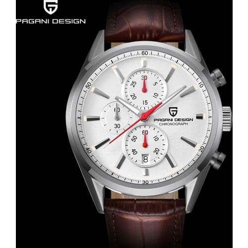 PAGANI DESIGN Mens Watch Top Brand Luxury Stainless Steel Sport Watch Male Quartz Wristwatch Men Clock relogio masculino