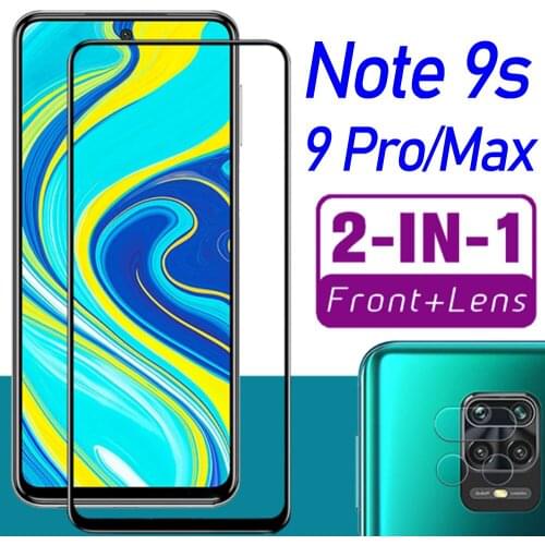 Note 9 Pro case 9s max for xiaomi redmi note9 s phone cover xiami readmi with camera lens protective protector cases 2in1 funda