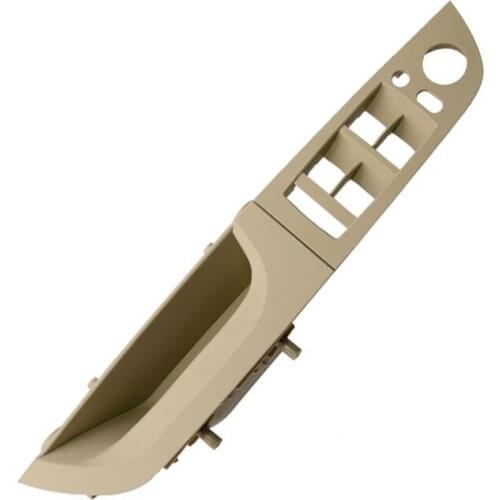 For BMW 3 Series E90 E91 318 320 325 328 Car Inner Handle Interior drivers Door Panel Pull Trim Cover Left Front Armrest 05-12