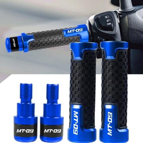 For Yamaha MT 09 FZ09 MT09 FJ09 MT-09 Tracer 2014 2015 2016 2017 2018 2019 Motorcycle Handle Hand Bar Ends Handlebar Grips End