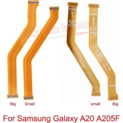 New Mainboard Flex Cable For Samsung Galaxy A20 A205 A205F SM-A205F Motherboard Main Board Connector LCD Display USB Flex Cable