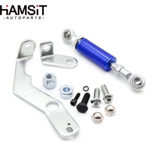 Hamsit Car modified Aluminum Engine Torque Damper Brace Kit Shock Absorber For 92-00 Honda Civic EG EK D15A2 D16A