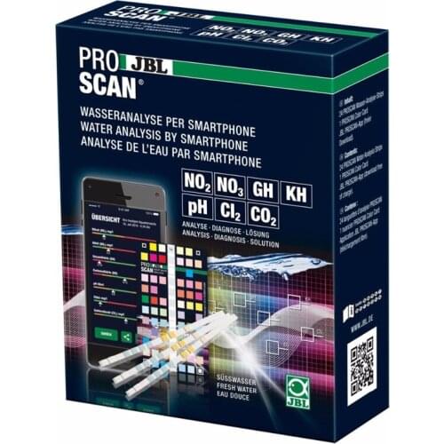 JBL Proscan Test Water Analysis With Evaluation Via App Water Test Set aquarium water plant fish tank test kit