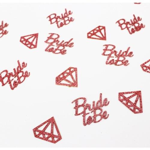 Hen Party Bride To Be Confetti Decoration Wedding Party Just Married Decoration Confetti Bachelorette Party Supplies kw37