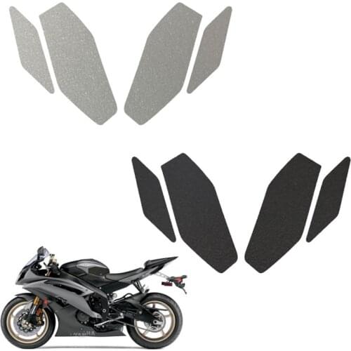 Motorcycle Sticker Tank Traction Pad Side Gas Fuel Knee Grip Protector Decal for YAMAHA YZF-R6 YZFR6 2008 2009 2010 2011-2016