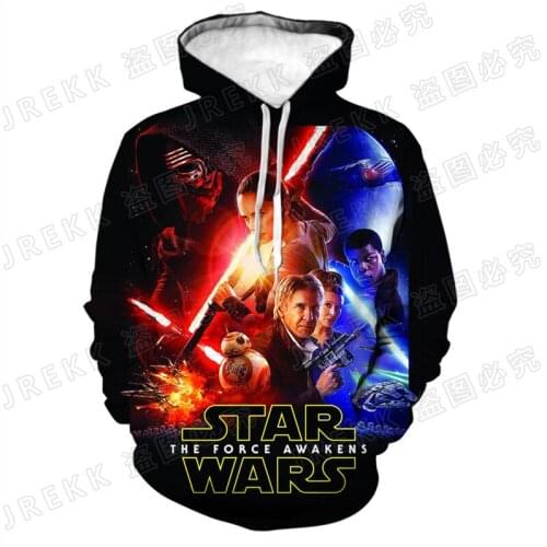 2021 New Fashion Marvel Movie Star Wars Mens Clothing Pring Oversize Hooides For Women Long Sleeve Spring Kids Sweatshirt