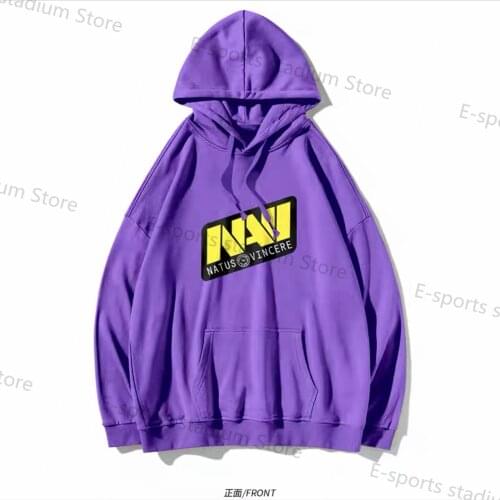 2021 New Ukrainian NAVI Team Uniform Natus Vincere Hoodie CSGO, LOL League, DotA2, WOT, FIFA, SC2 Game Fan-specific Pullover