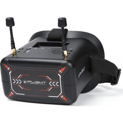 IFlight 4.3inch FPV Goggles NTSC 40CH 5.8GHz with DVR Function Built-in 3.7V/2000mAh battery / 5.8GHz 40ch receiver for FPV part