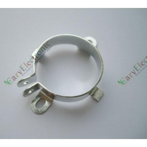 Wholesale and retail 4pcs 30mm 1-3/16" Film Electrolytic Can Capacitor metal Clamp Tube sockets audio free shipping