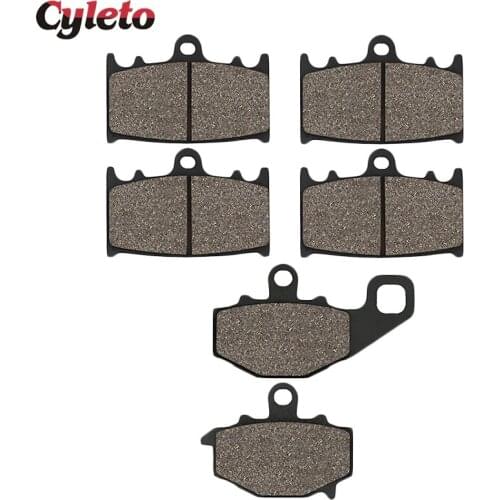 Motorcycle Front & Rear Brake Pads for Kawasaki ZZR400 ZX400 N 1993 1994 1995 1996 1997 1998 1999 ZX 6R 9R 600 400 ZX600F ZX9R
