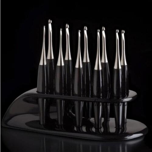 Premium Original Black Silver Head Crochet