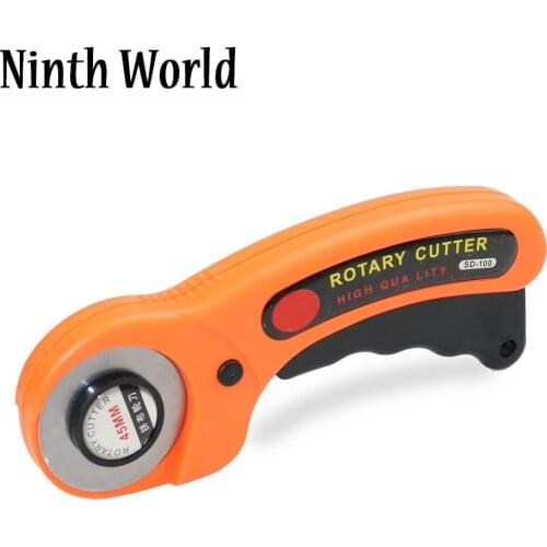1pcs 45mm Deluxe Handle Rotary Cutter for Quilting Fabric and Arts & Crafts