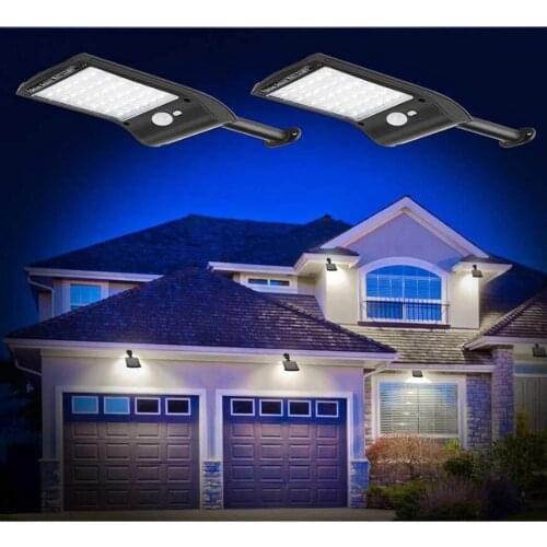 Solar Lights with Motion Sensor 36 LED Solar Powered Security Light Outdoor IP65 Waterproof Lamps for Porch Yard Patio Garage