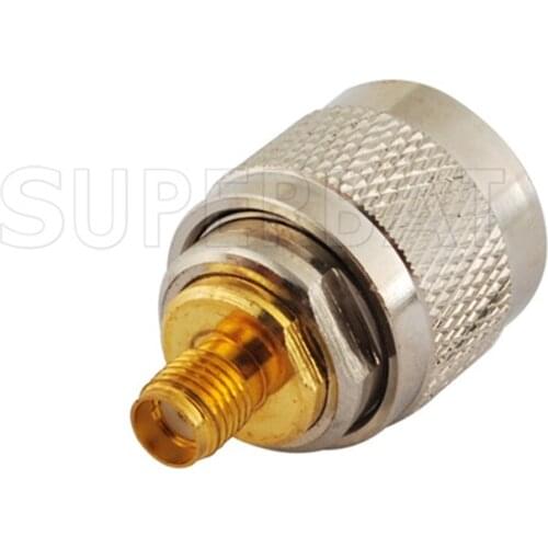 Superbat 5pcs SMA-UHF Adapter SMA Female to UHF Jack Straight