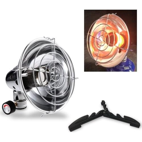 Outdoor Stove Hiking Camping Gas Stove BRS-H22 Double Head Outdoor Heater Stove Portable Infrared Ray Warmer Heating Equipment