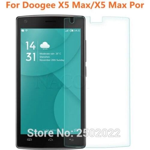 Safety For Doogee X5 Max Tempered Glass Original 9H Protective Film Screen Protector for Doogee X5 Max Pro Guard