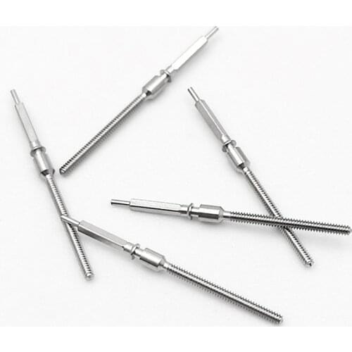 Watch Repair 7750 7751 Movement 0.9mm Winding Rod Replacement Spare Part Metal Clockwork Repair Tool