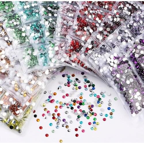 100bag Glass Strass Crystal Hot Fix Rhinestones Iron On Stones Flatback Clear Hotfix Rhinestones For Wedding Dress