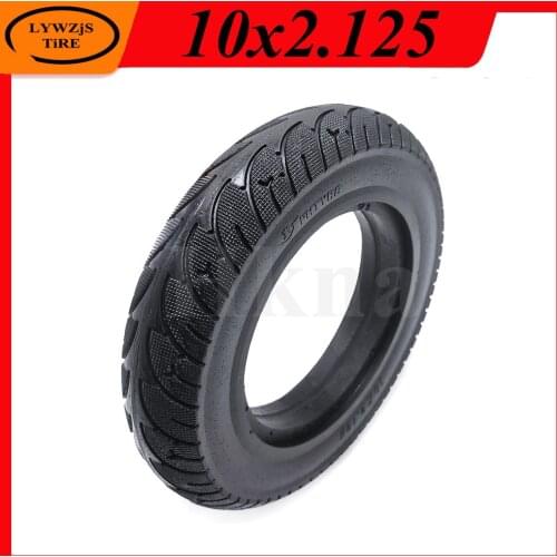 10x2.125 Solid Tire for Electric Scooter 10 Inch 10x2.0/2.25 Non Pneumatic Tubeless Explosion Proof Tyre Parts
