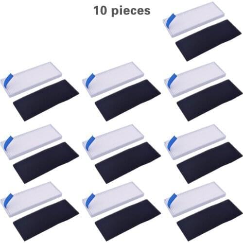 New 6 pieces / 10 pieces Filter screen for 360 S6 sweeping robot vacuum cleaner spare parts kit vacuum cleaner replacement