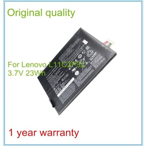 Laptop Battery L11C2P32 for 3.7V 2cells Li-Polymer IdeaTab S6000, S600H,B6000-F