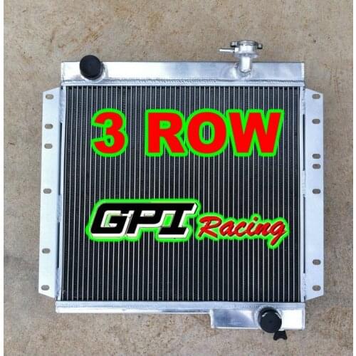 Aluminum Radiator For Toyota Land Cruiser FJ40 FJ45 Petrol GAS MT LandCruiser