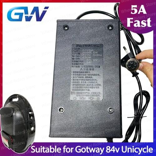 Begode Gotway 84v 5A fast charger quick charger unicycle one wheel Tesla MCM5 84V Mten3 84V MSX 84V