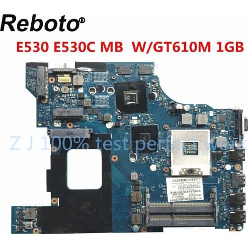 FRU 04w4015 For Lenovo Thinkpad E530 E530C Laptop Motherboard QILE2 LA-8133P HM77 GT610M/1GB GPU MB 100% Tested Fast Ship