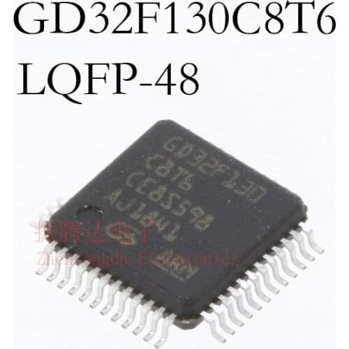 GD32F130C8T6 GD GD32 GD32F GD32F130 GD32F130C GD32F130C8 LQFP-48 IC MCU