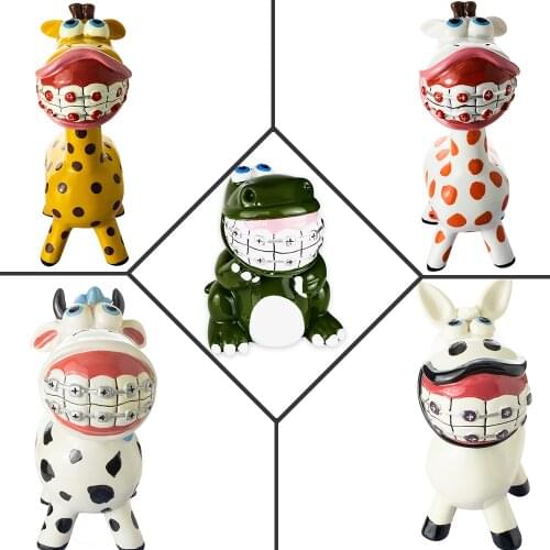 Interesting Dentist Gift Animal Models Of Orthodontics Dental Teeth Handicraft Dental Hospital Or Clinic Decoration Furnishing