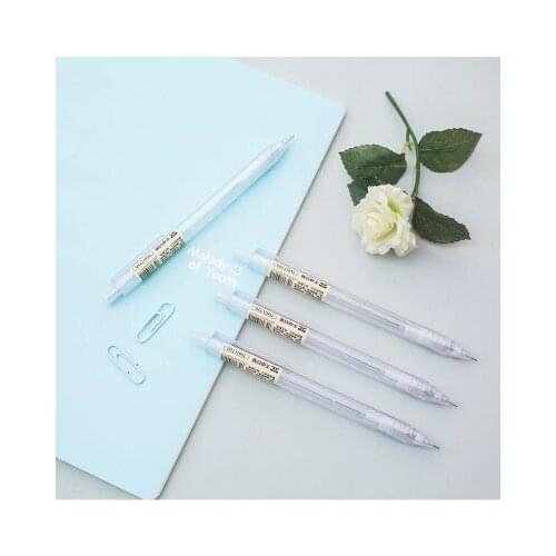Simple Transparent series writing mechanical pencil Stationery for student 10pcs free shipping