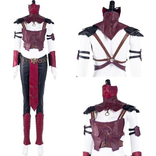 Mortal Kombat 10 Cosplay Mileena Cosplay Costume Adult Uniform Mask Full Suit Halloween Carnival Outfits