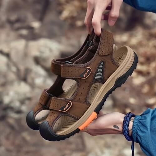 Sandalias Playa Hombre Summer Shoes Men Beach Sandals Breathable Sneakers Man Mens Casual Work Male Safety