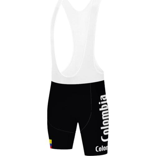 2021 Colombia Cuissard Cyclisme Homme Bib Shorts Bermuda Ciclismo Masculina Шорты Мужские Culotte Ciclismo Hombre Шорты