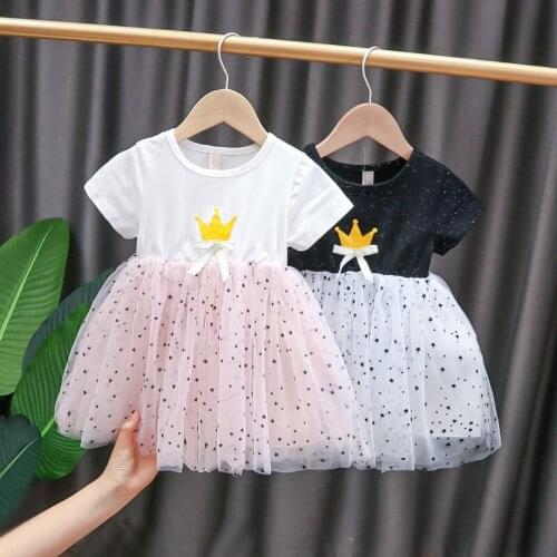 2021 Summer Newborn Baby Girl Dress Princess 1st Year Birthday tutu Dresses Infant Clothing Toddler Girl Clothes