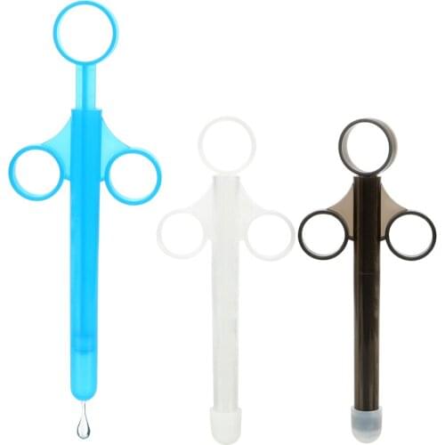 Portable Lube Launcher Lubricant Applicator Enema Inject Oil Feminine Hygiene Product Anal Vagina Clean Tools Sex Tools