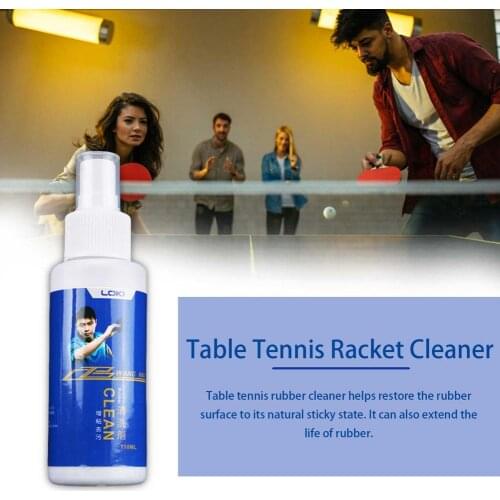 110ml Professional Table Tennis Rubber Cleaner Dirt Sweat Remover Ping pong Racket Tackifier Cleaning Spray